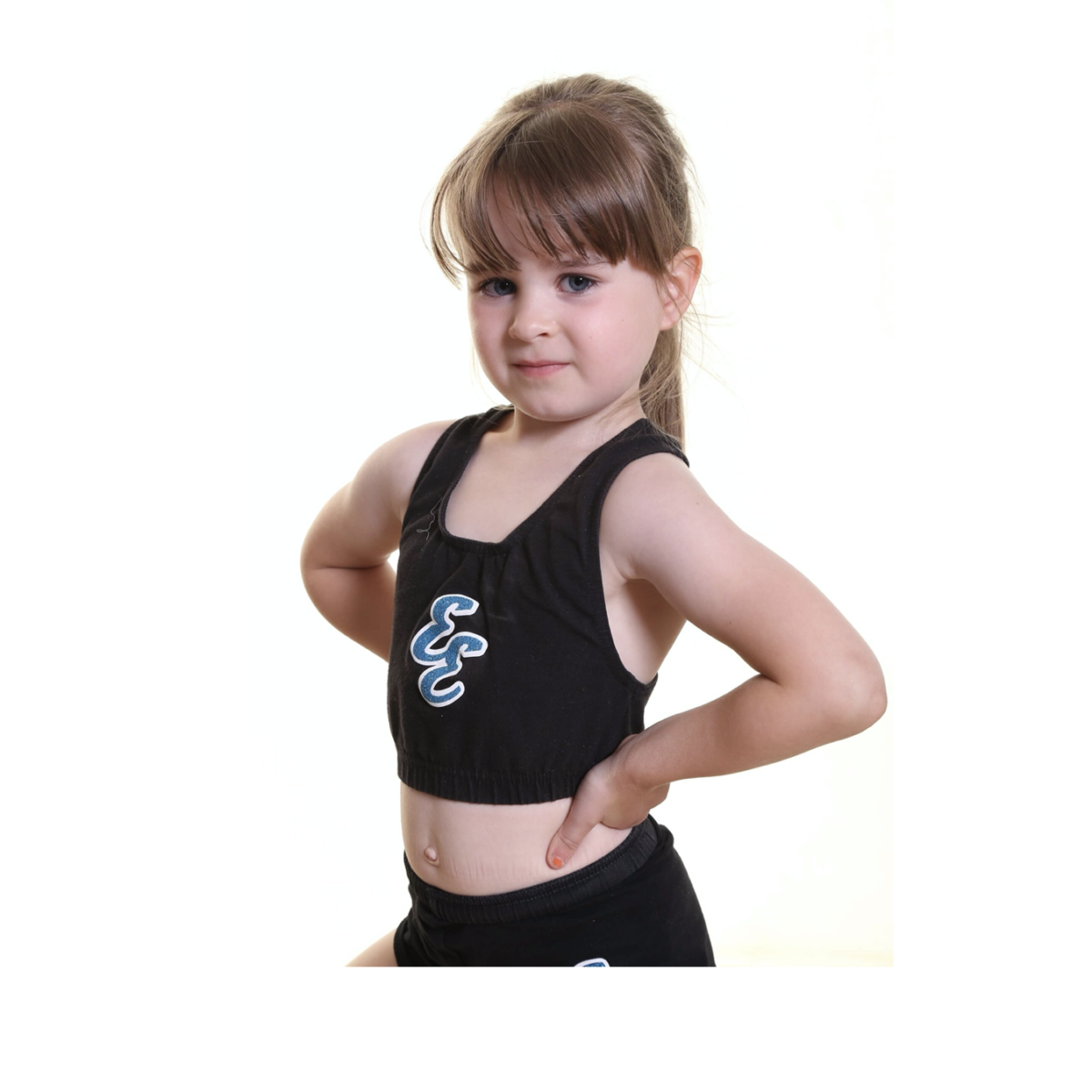 Acro & Cheerleading Crop Top Racer Back On the Edge Academy